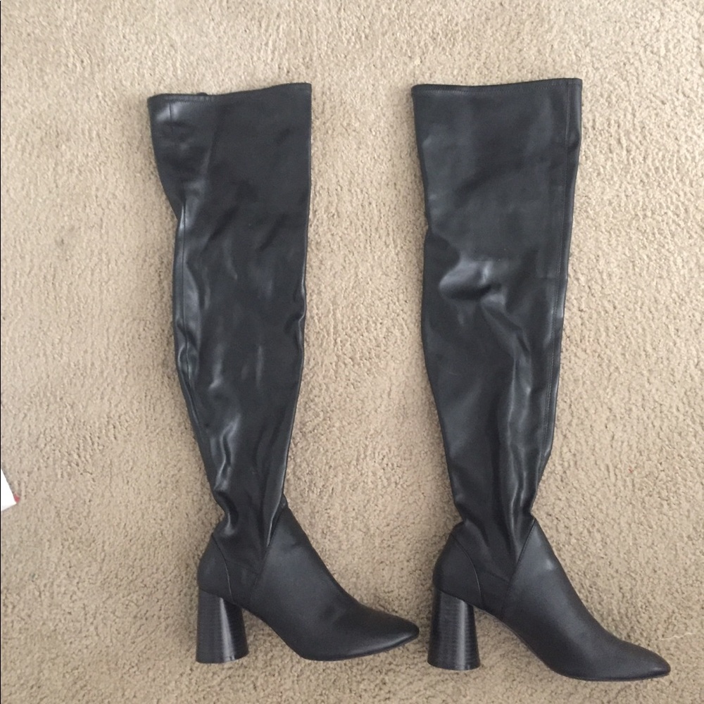 Zara heeled boots